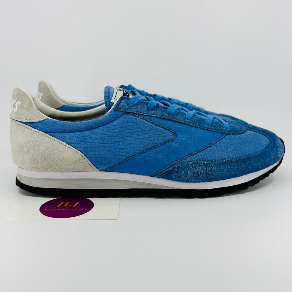 Brooks Womens Vanguard Retro Running Sneakers Cerulean Blue 1201591B499 Size 9.5